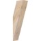 Ekena Millwork 3 1/2"W x 6"D x 18"H Traditional Smooth Knee Brace, Douglas Fir BRC04X06X18TRA00SDF - alternate 1